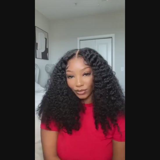 kinky curly lace wig