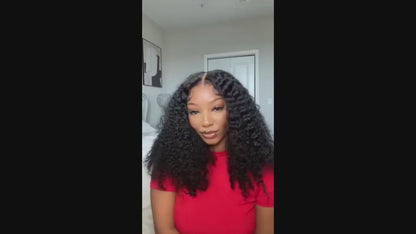 kinky curly lace wig